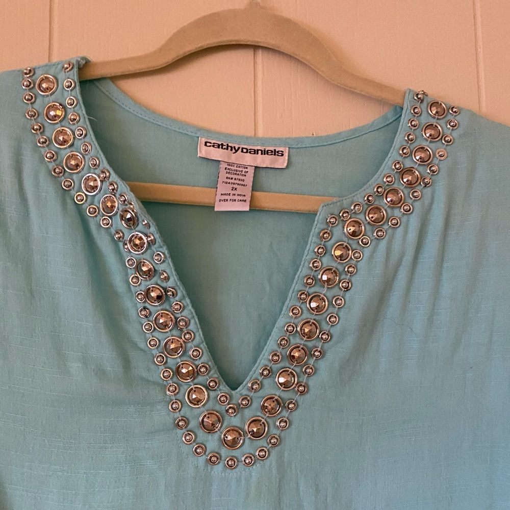 Cathie Daniels Tunic top, plus size